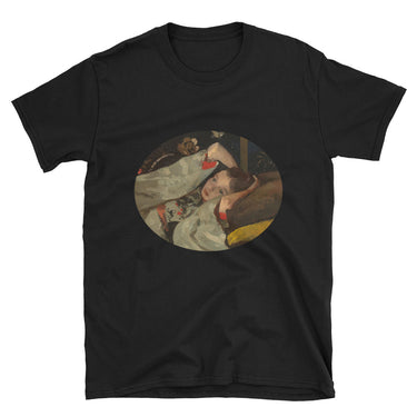 Girl in a Japanese Kimono by George Hendrik Breitner, 1894 Short-Sleeve Unisex T-Shirt - The Japan Shop